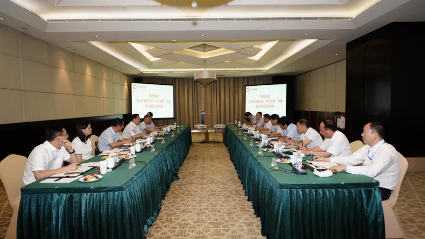 任丁董事长会见乐山市委副书记、市长张彤一行