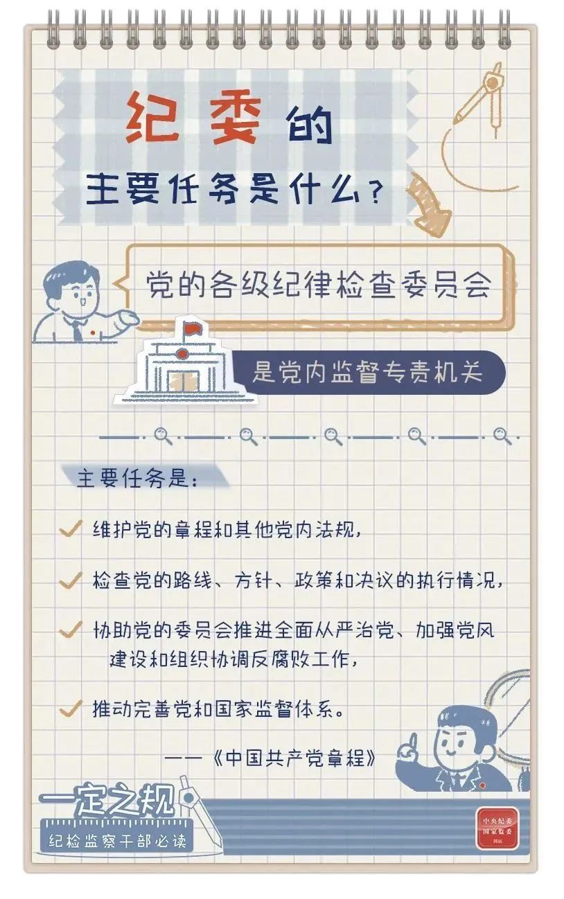 一定之规：纪委的主要任务是什么？