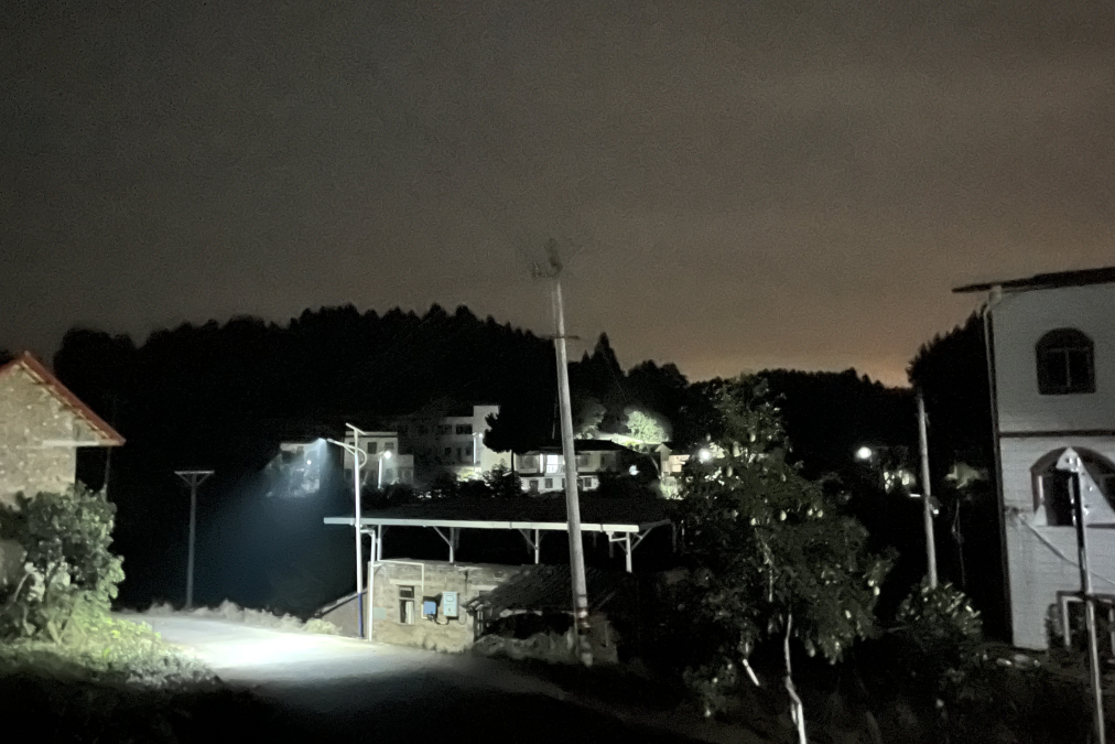 点亮乡村振兴路 ，温暖群众幸福家——省尊龙凯时集团捐资“亮化工程”惠及80余户老百姓